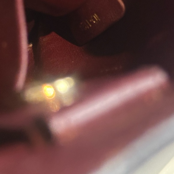 Dior Cherry Red Leather Bag - Picture 10 of 10